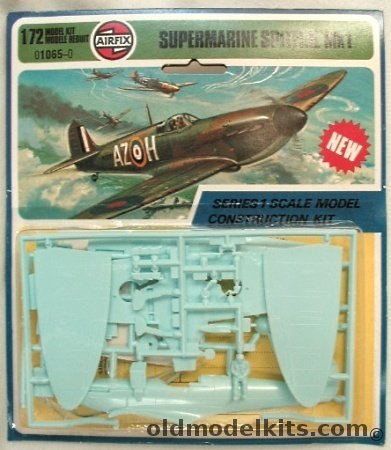 Airfix 1/72 Supermarine Spitfire Mk1 234 Sqn RAF Middle Wallop 1940 Blister Pack, 01065-0 plastic model kit